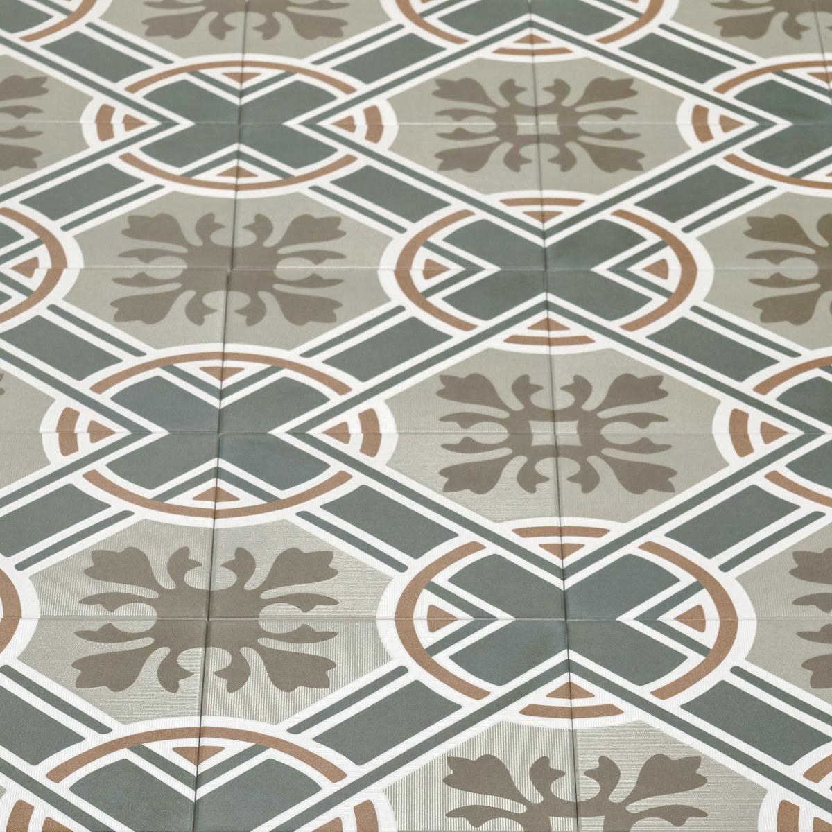 Керамогранит Motto Монотон Джунипер Декор Матовый 20x20 арт. N100101