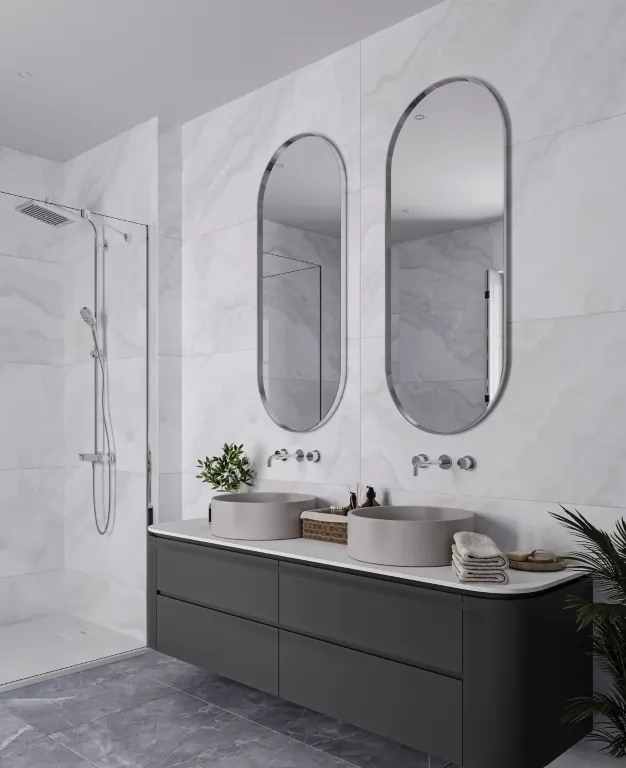 Керамогранит Antisky Light Grey Satin 60x120