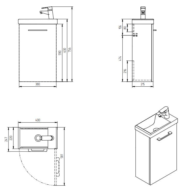 Все в одном BASE (4 в 1) (Cersanit)