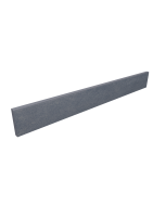 Плинтус Luna LN 04 7x60x1 неполированный Черный