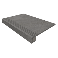 Ступени Luna LN 03 33x120x1 неполированные Серый