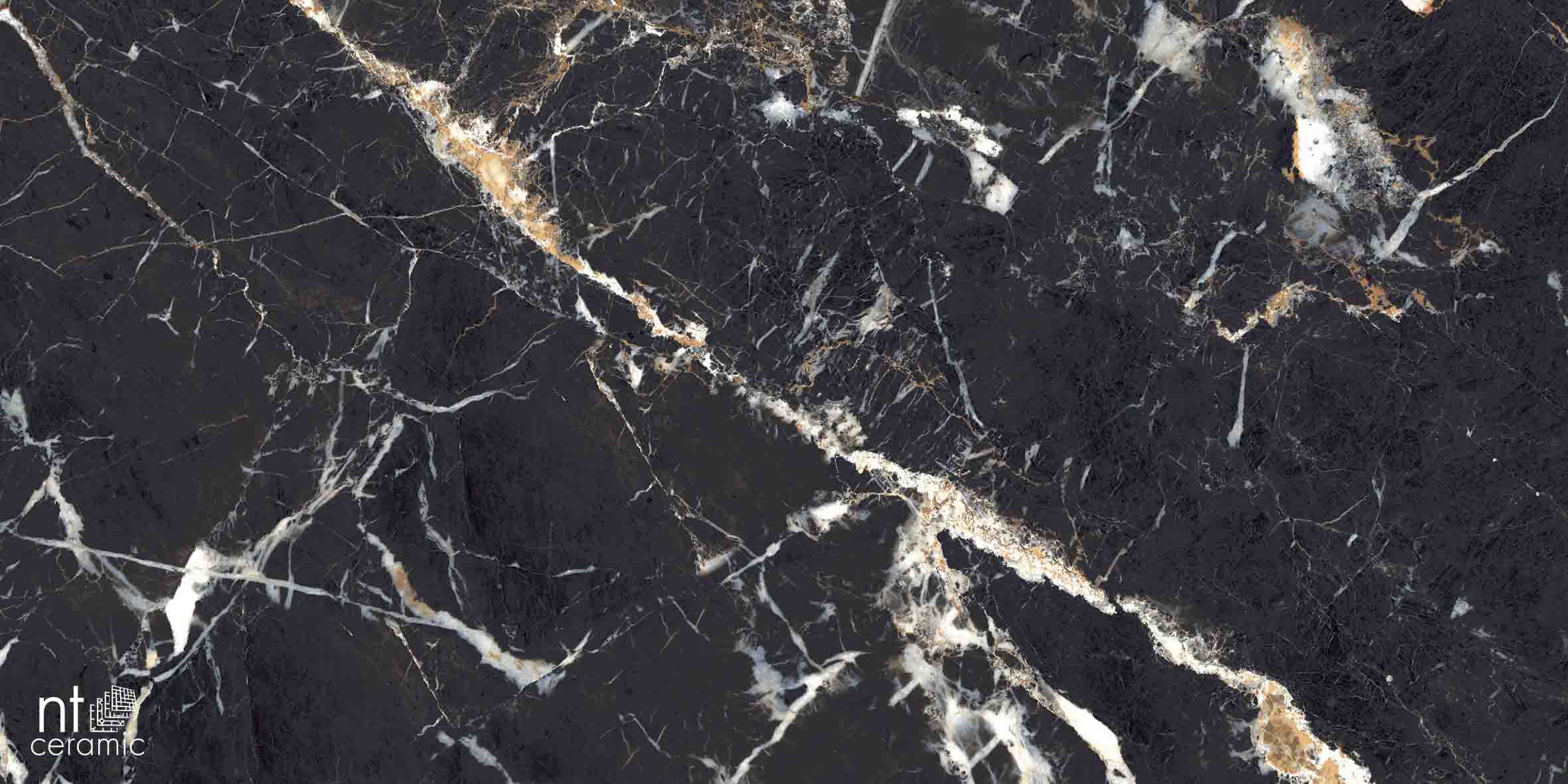 Керамогранит NTT99529P Black Lamos High Gloss 60x120