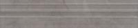 BLE008 Гран Пале серый бордюр 25*5,5, Керама Марацци