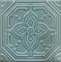 SSA004 | Салинас лазурный декор 15*15, Керама Марацци