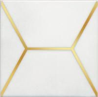OP\A181\17063 | Декор Витраж белый, 15*15, Керама Марацци