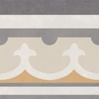 Керамогранит, Chic Border (Бордюр) 20x20, Chalet (Smile Tile) керамогранит 20*20 узоры пэчворк, орнамент