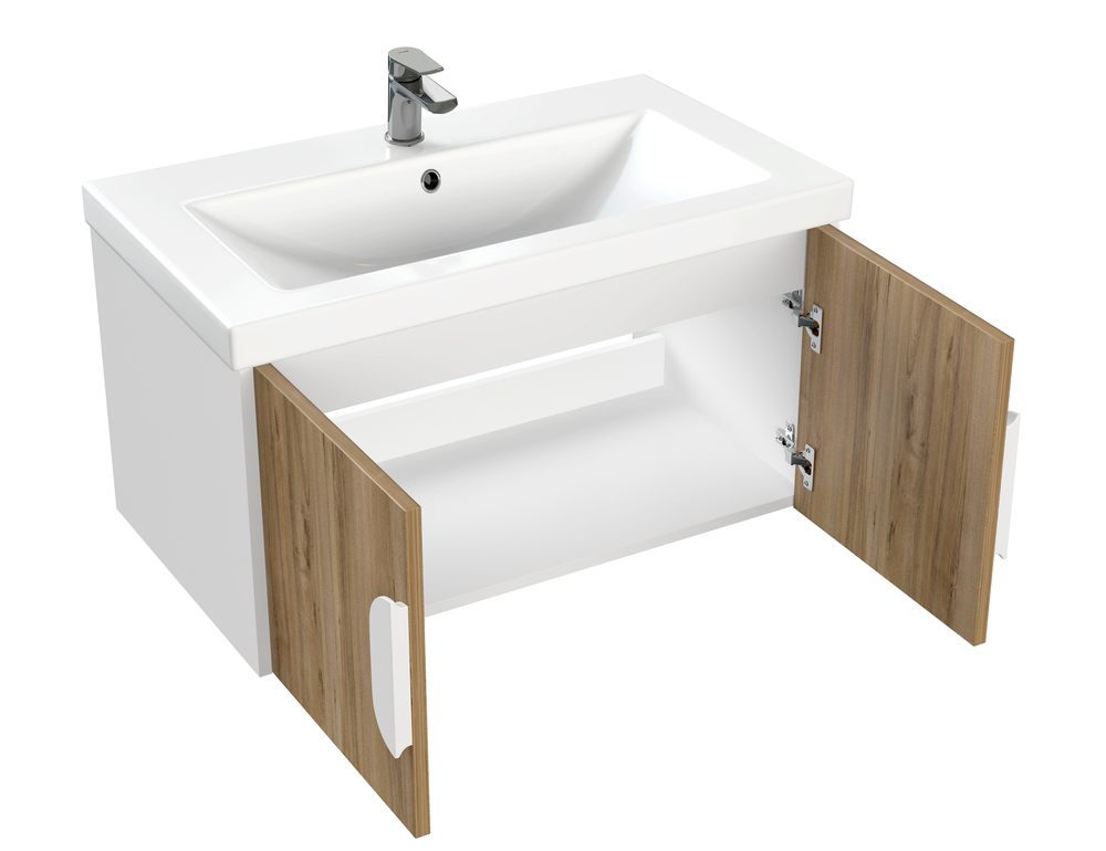 Тумба COMO 80 орех (Cersanit)