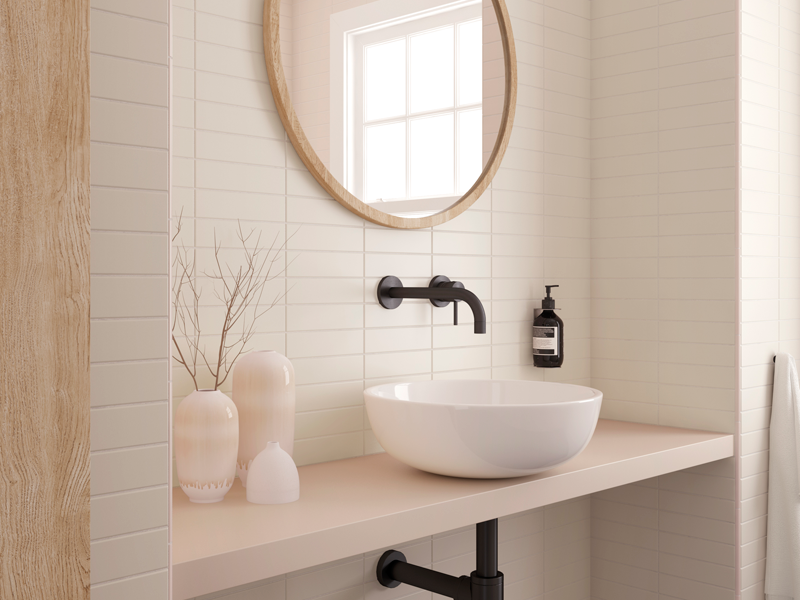 Плитка керамическая настенная 28535 COSTA NOVA ONDA Beige Pale Matt 5x20 см