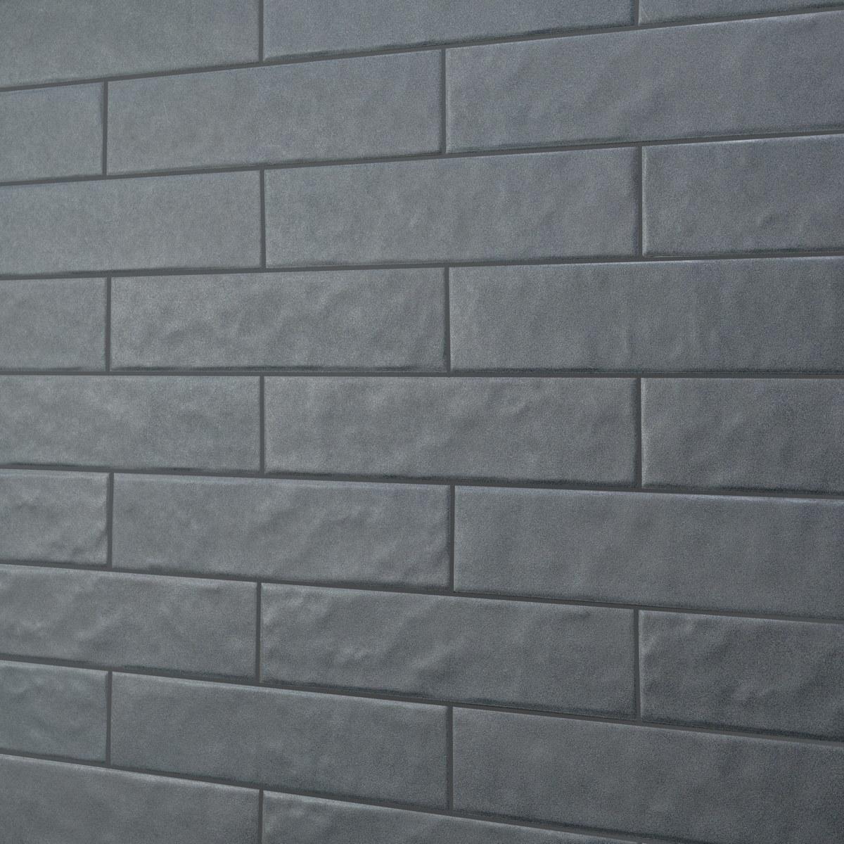 Керамогранит Motto Монотон Миднайт Матовый 6x25 арт. N100091