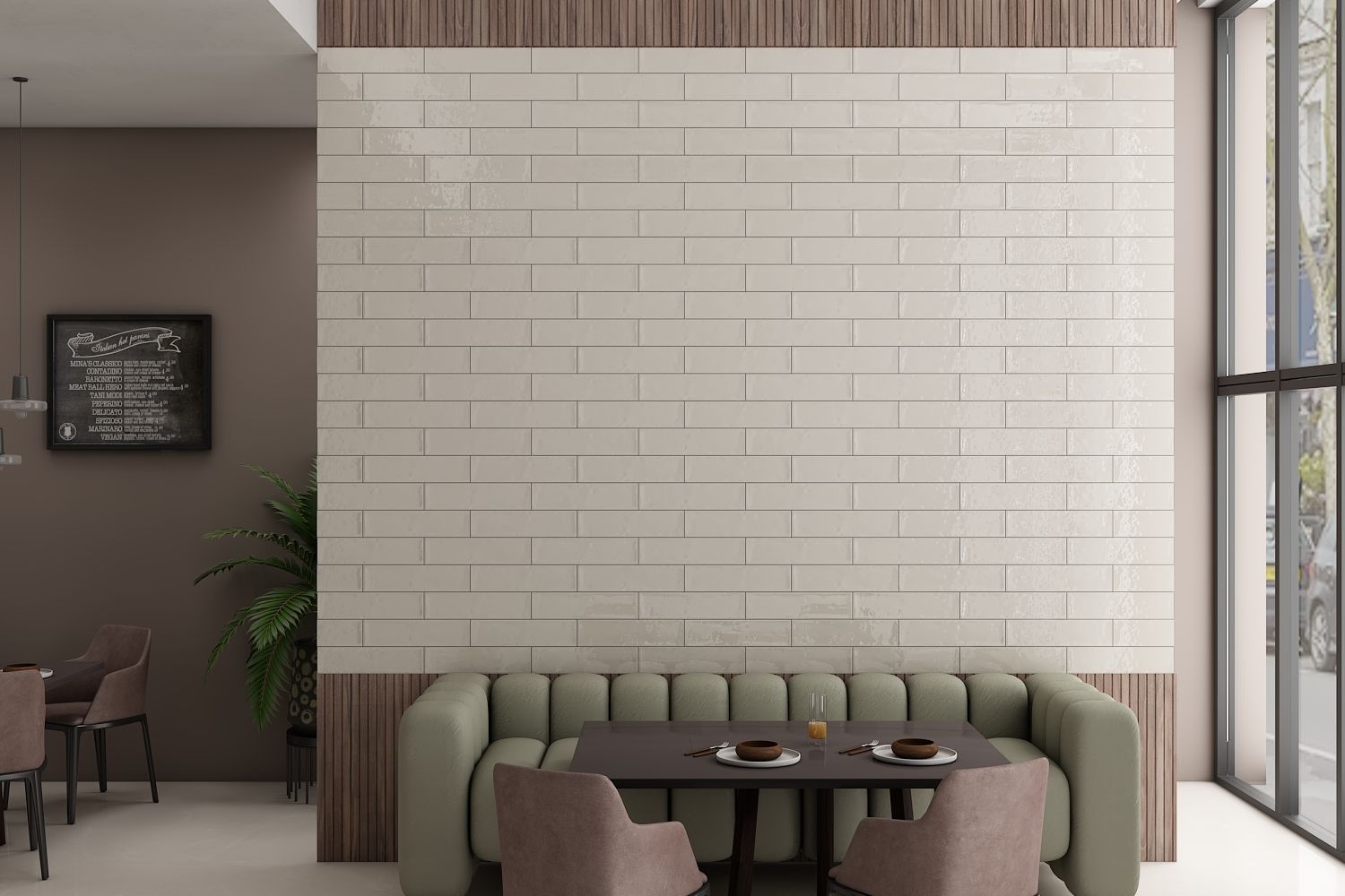 Керамическая плитка, CREAM 7.5x30, Liguria