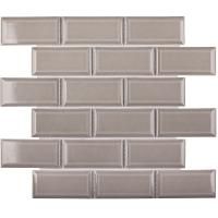 Мозаика Metro Grey Glossy 45х95 StarMosaic