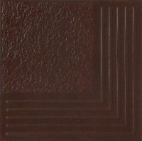 Клинкерная плитка Каир 4У ступени 298x298 Керамин