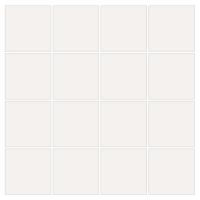 Фальш-квадрат плитка-модуль белый (001) 60*60, Keramark