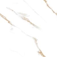 Calacatta Sharp Gold Керамогранит белый 60х60 Полированный (Ceradim) под белый мрамор калакатта с бежевыми прожилками