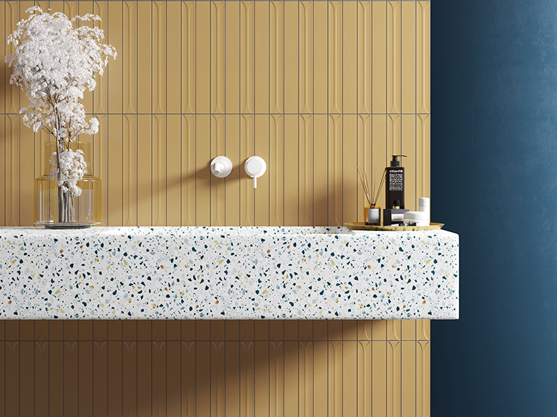 Плитка керамическая настенная 31180 HOPP BRO Golden 5х40 см (56 кор./палл.)