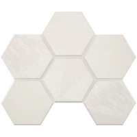 Мозаика Luna LN 00 25x28.5x1 неполированная Белый