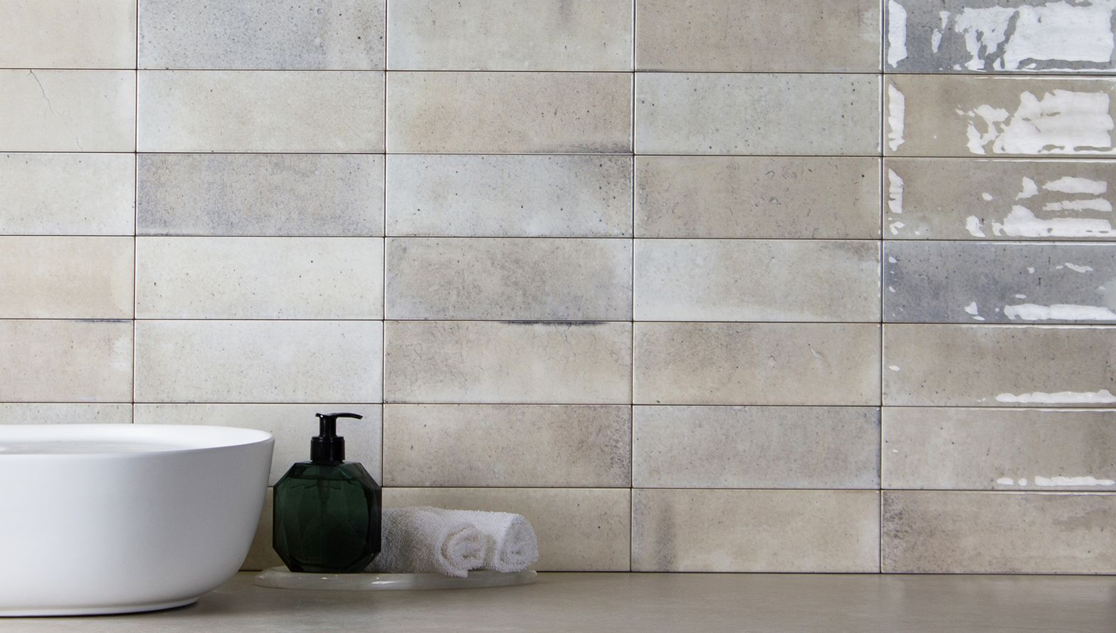 Керамическая плитка, CREAM 7.5x22.5, Jazz