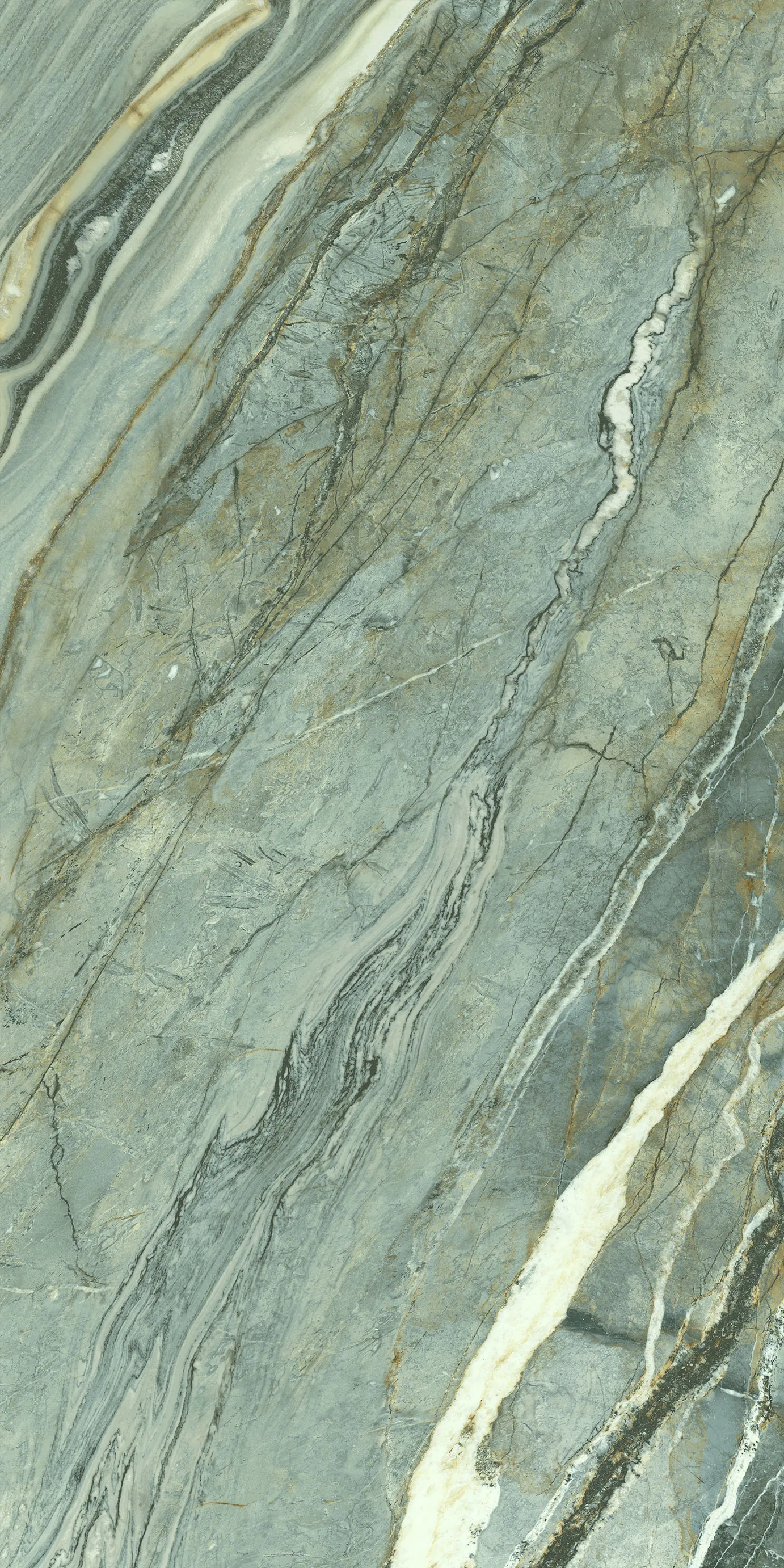 Керамогранит GT1206020217LGR Shanti Зеленый лаппатированный 60x120 (Global Tile)