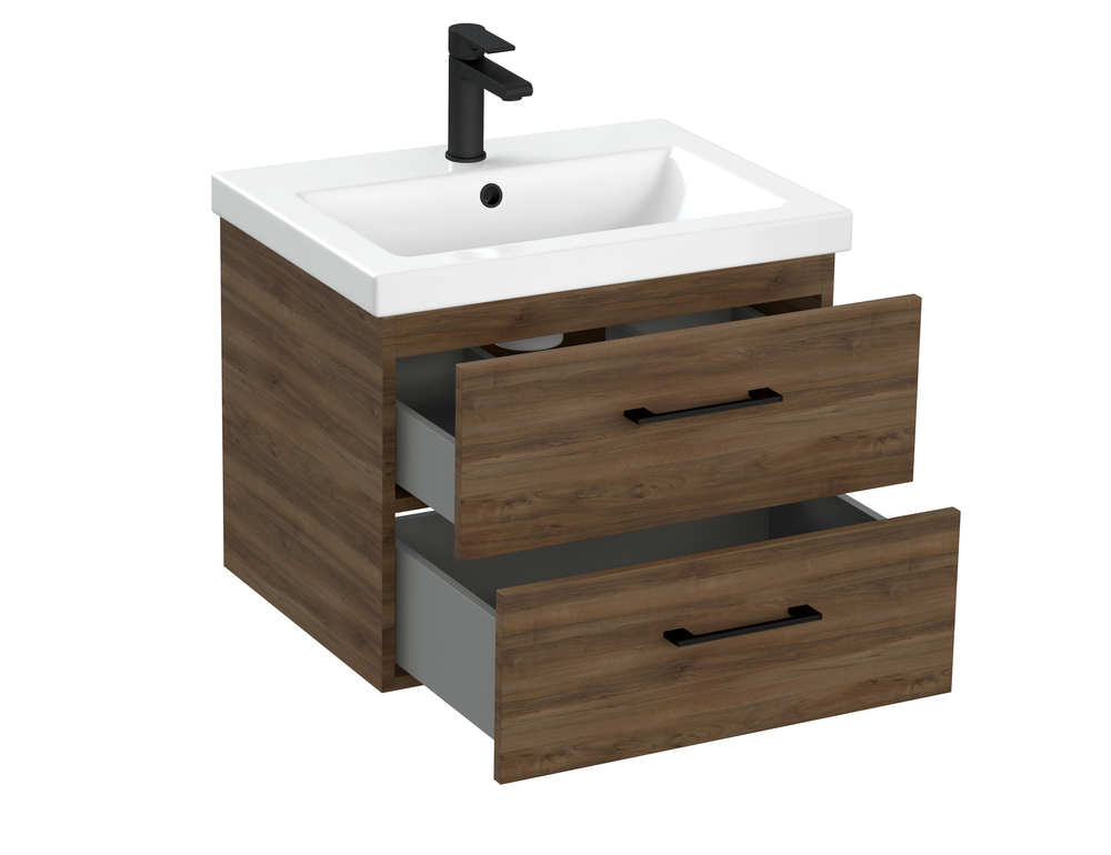 Тумба LARA 60 орех табак (Cersanit)