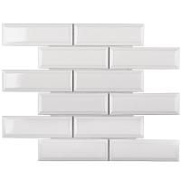 Мозаика Metro White Glossy 45х145 StarMosaic