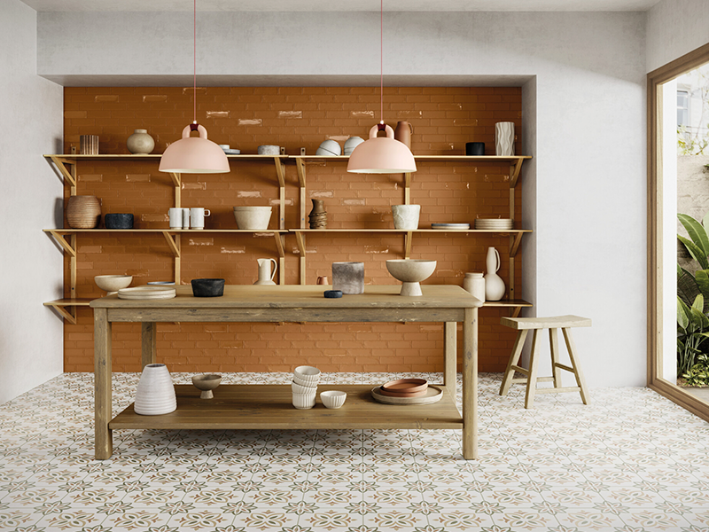 Гранит керамический 37792 PROVENZA GREEN BLOOM 22,3х22,3 см