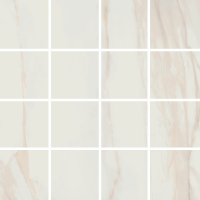 Мозаика керамическая полированная MARBLES MALLA TRESANA Blanco (7х7) 30x30 см