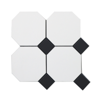 Петергоф Октагон 14.6*14.6 белый (001/013) 29.4*29.4, Keramark