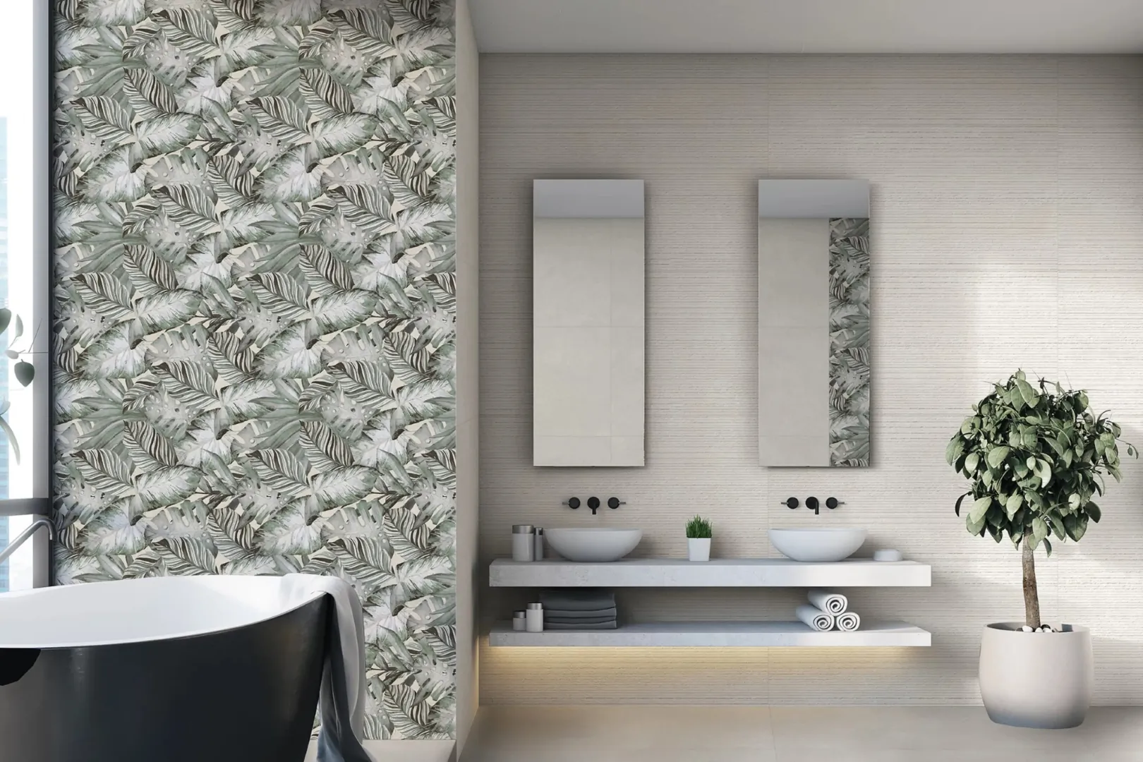 Керамогранит GT1206018301MR Floss Серый матовый 60x120 (Global Tile)