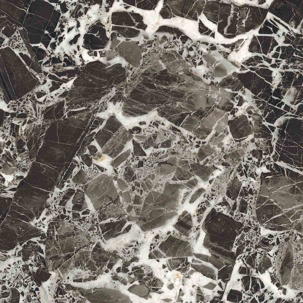 Керамогранит Нуар-Р 600x600x9 черный  Керамин