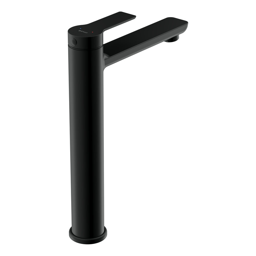 Смеситель для раковины высокий VIBE черный