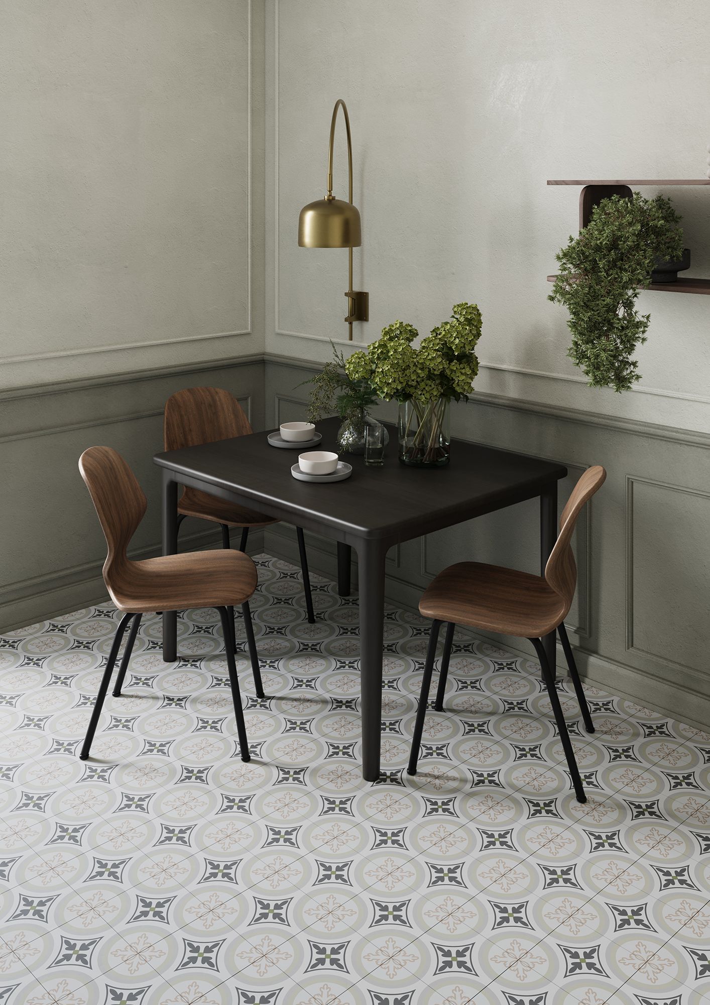 Керамогранит, LOREN 20x20, Siena