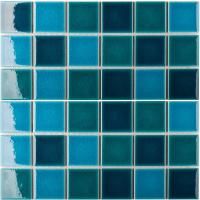 Мозаика Starmosaic Crackle Green Mixed Glossy 48х48