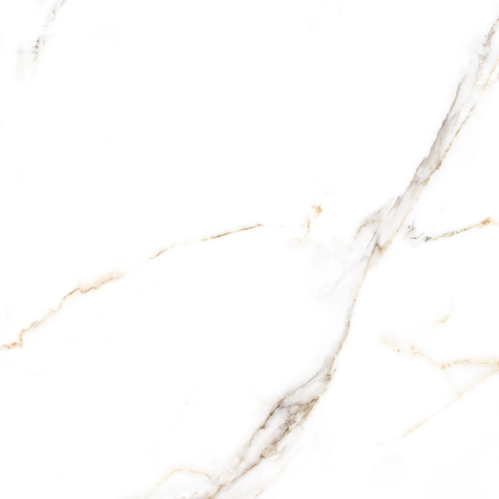 Керамогранит GFU6060ECL04R Extra Calacatta матовый 600x600x9 белый мрамор