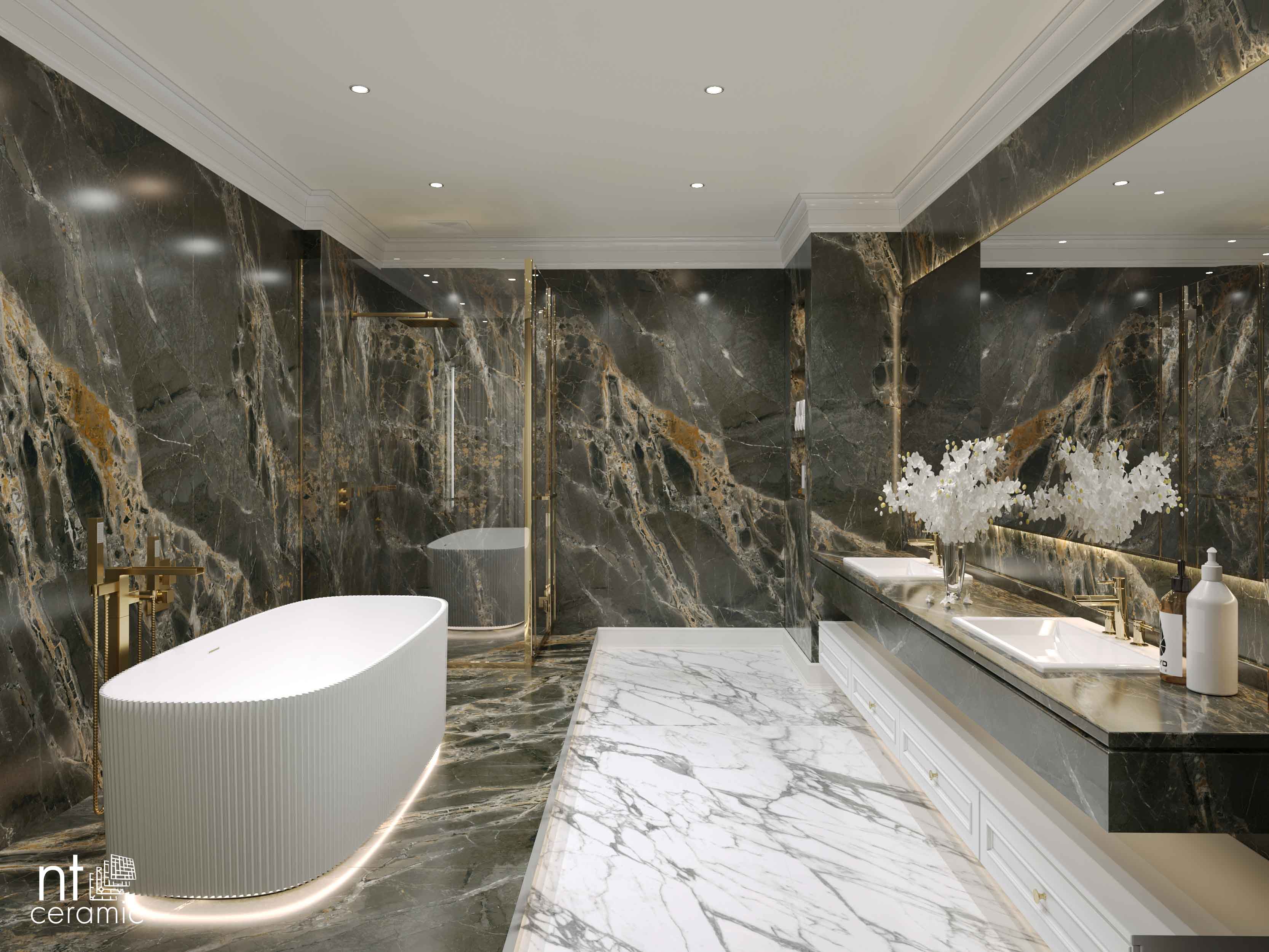 Керамогранит NTT3503L Orobico Brown 120x270