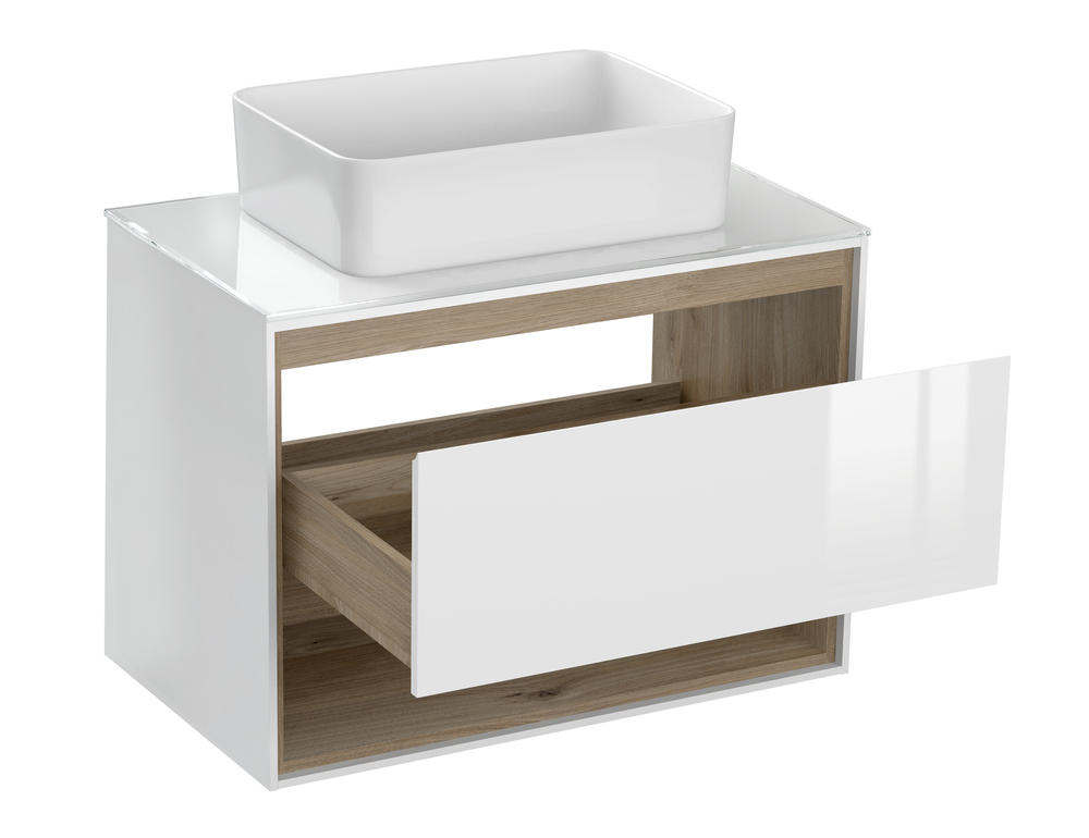 Тумба LOUNA 80 со столешницей (Cersanit)