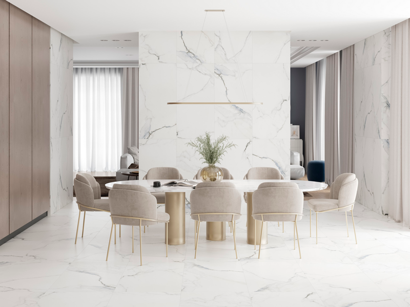 Гранит керамический K-2002/LR ICEBERG White 60x120х1 см