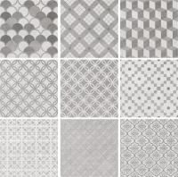 SG1576N Карнаби - стрит орнам серый д/пола ( в поддоне 22.08в коробке 0,92)- 20*20, Керама Марацци