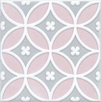 NT\A181\17000 Мурано розовый декор 15*15, Керама Марацци