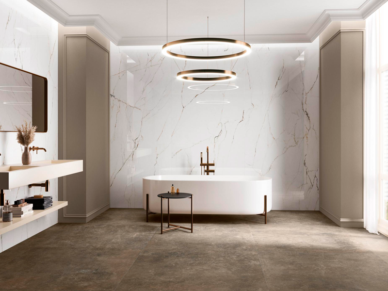 Гранит керамический матовый MARBLES CR.TORANO Dorado MAT. 60x120 см