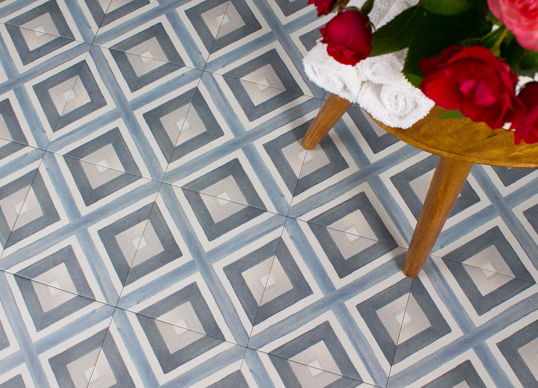 Керамогранит, BLUE 20x20, Artisan