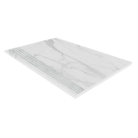 Ступени Montis MN 01 30x120x1 неполированные Белый