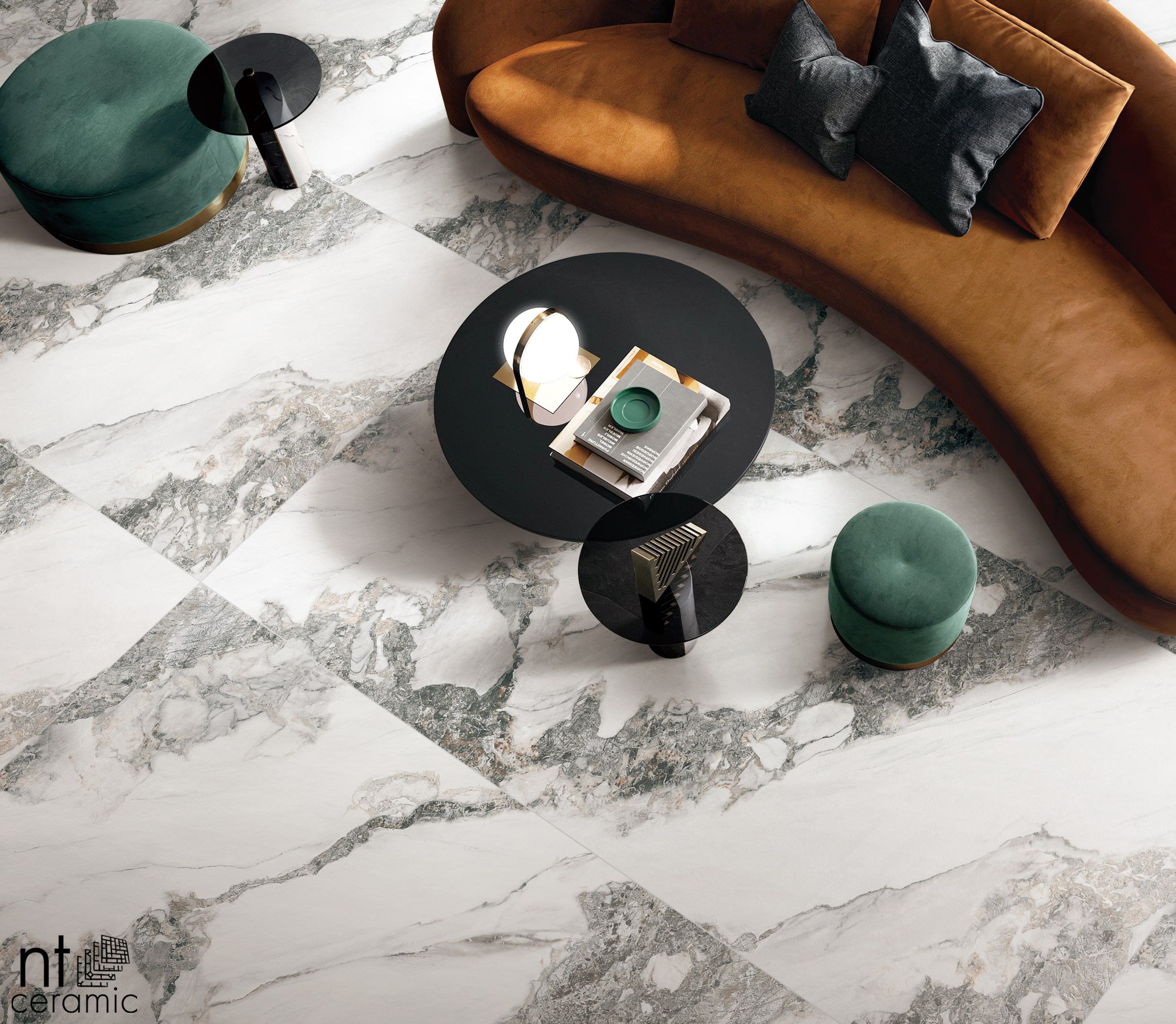 Керамогранит NTT3502M Bianco Struttura 120x270