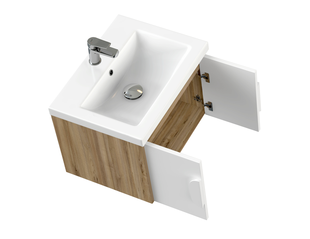 Тумба COMO 60 белый (Cersanit)