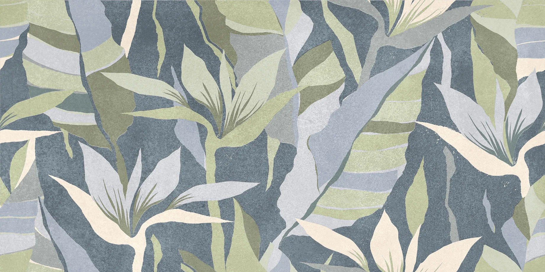 Плитка GT244VG Dominica Синий тропики 30x60 (Global Tile)
