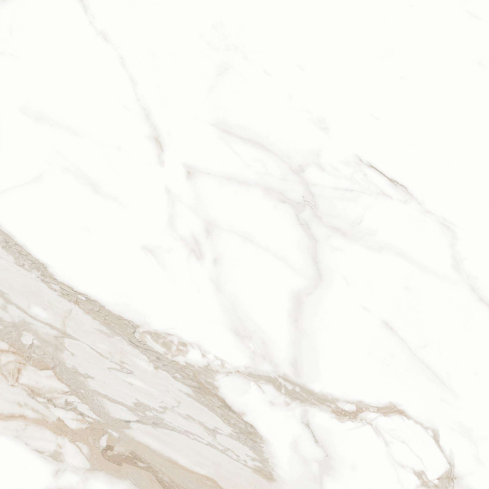 Керамогранит Калакатта Голд / Calacatta Gold GFU6060CLG04R 60x60 Alma Ceramica