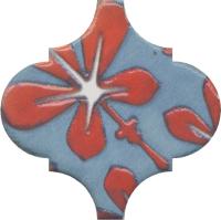 OS\A32\65000 Арабески майолика орнамент 6,5*6,5 декор, Керама Марацци