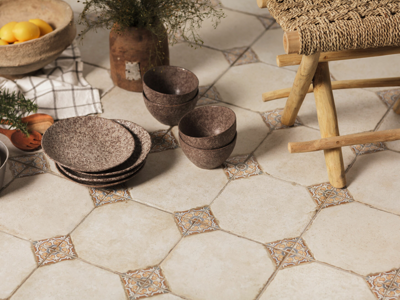 Гранит керамический FS FIELD LT BROWN 45,2х45,2x0,95 см