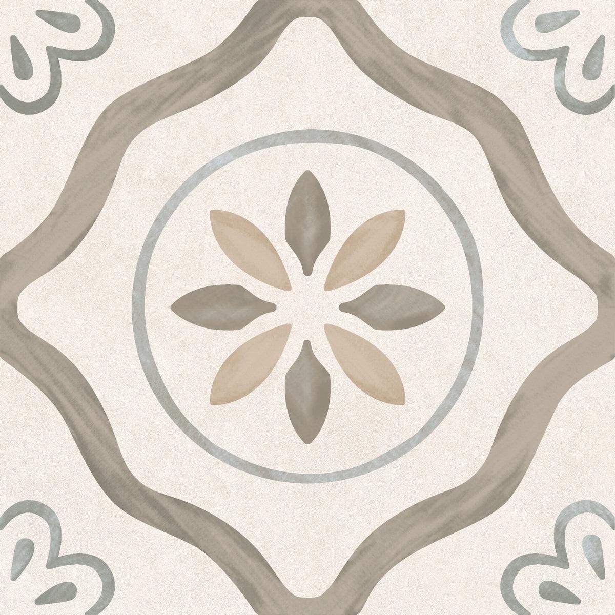 Керамогранит Motto Вельвет Taupe Decor 2 20x20 арт. N100192