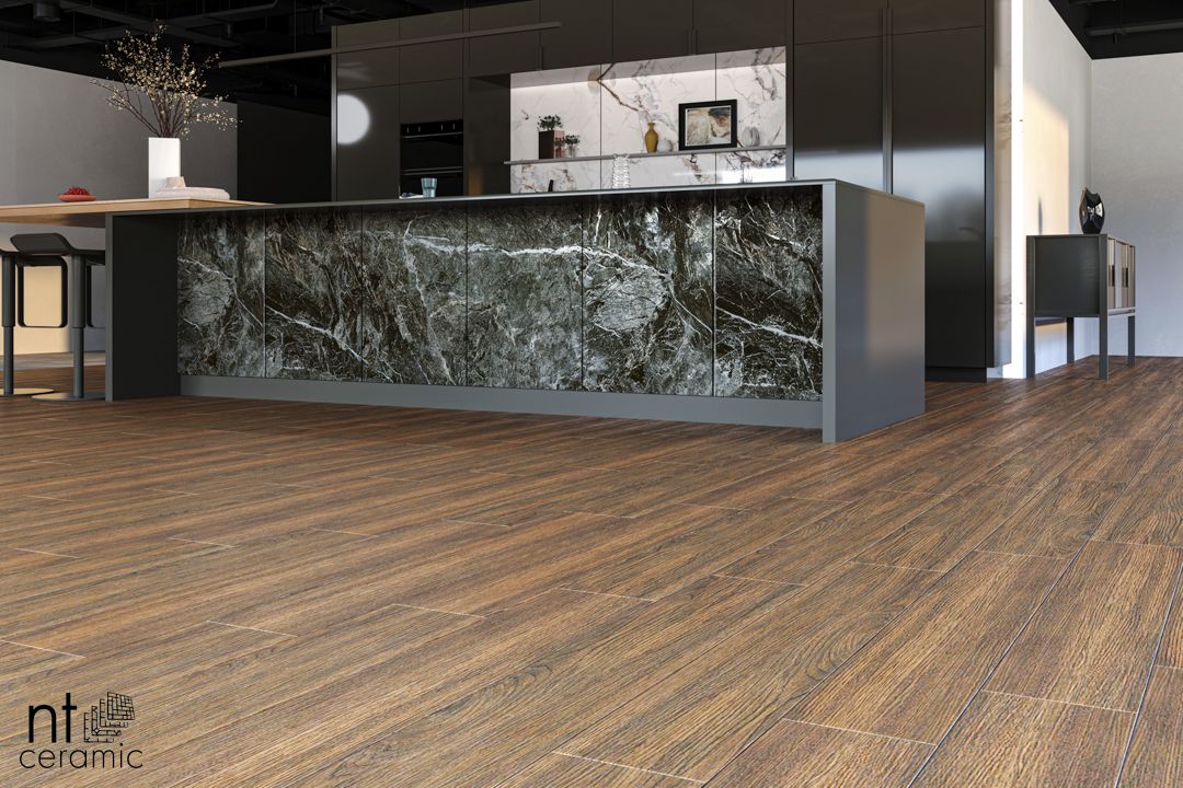 Керамогранит NTT92311M Wood Brown Mat 20x120