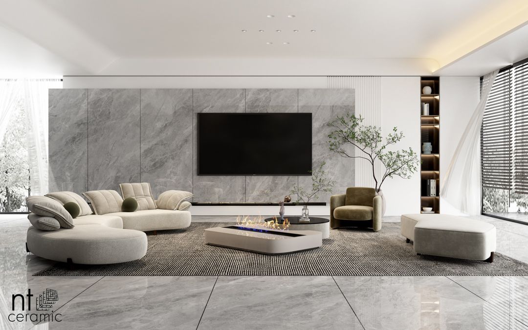 Керамогранит NTT3007P Breccia Light Grey 120x240